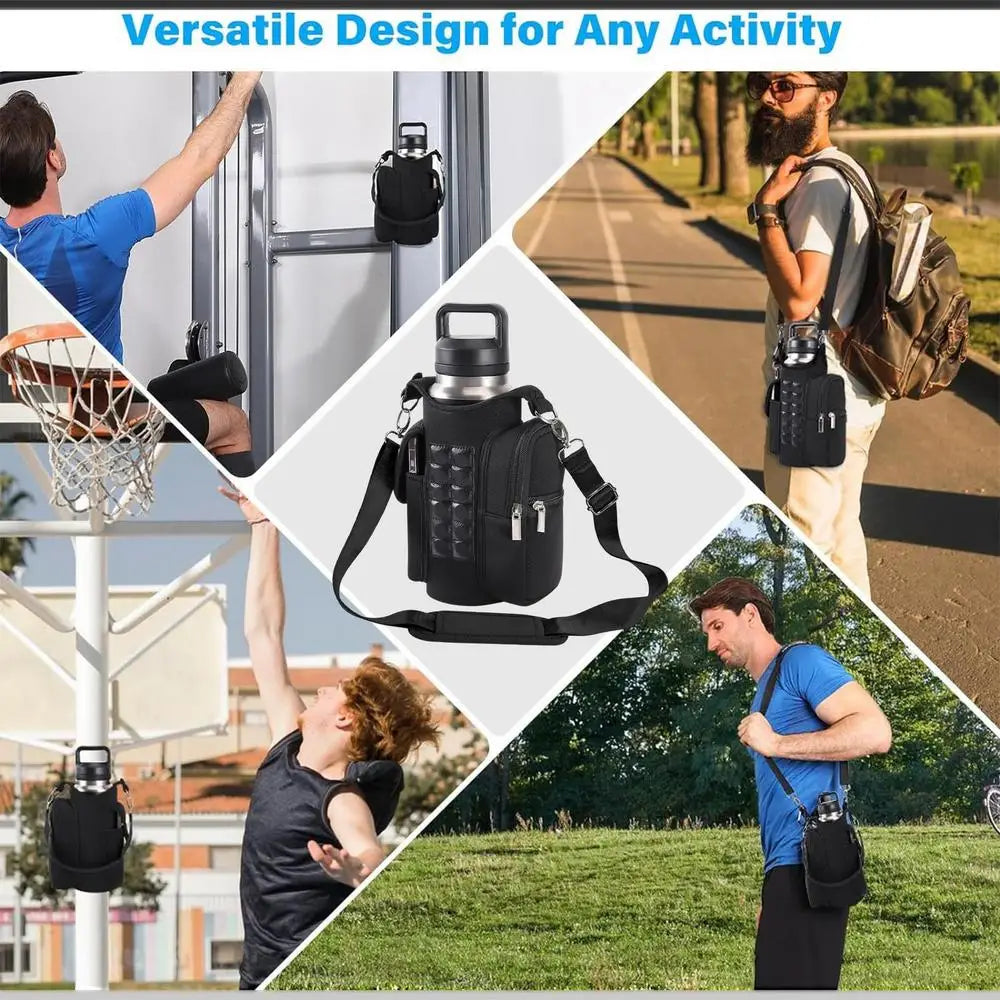 Lacozo™️ Magnetic Water Bottle Bag Holder for Gym & Sports Activities