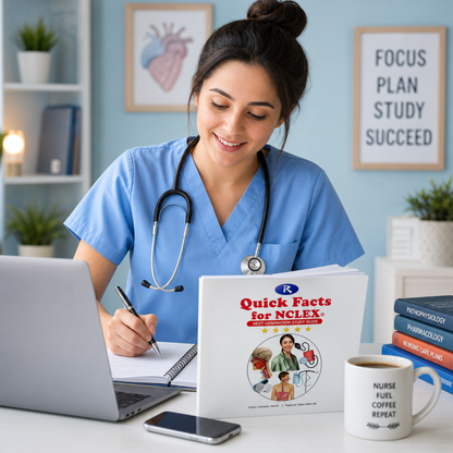 Quick Facts for NCLEX: Core Content + Pharmacology (RN & LPN)