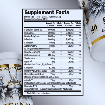 Eternal Legacy Elite Nootropic Pre-Workout