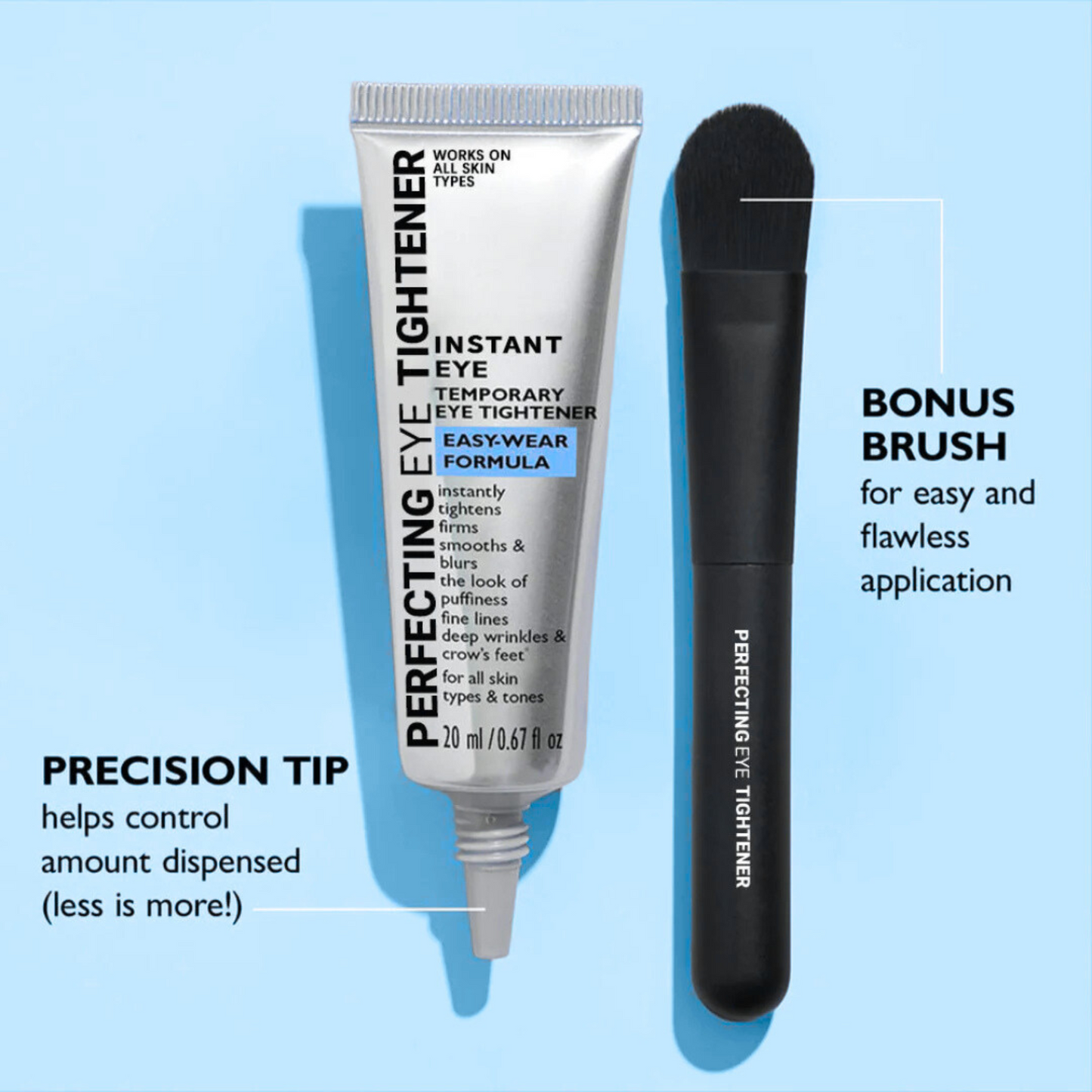 Instant Eye Tightener Easy-Wear Technology