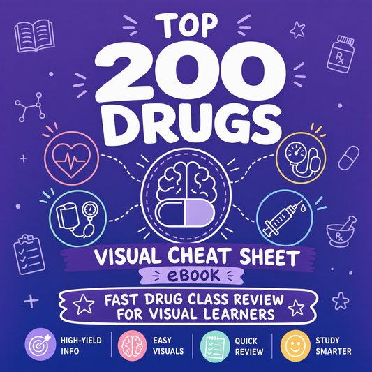 Top 200 Drugs Visual Cheat Sheet