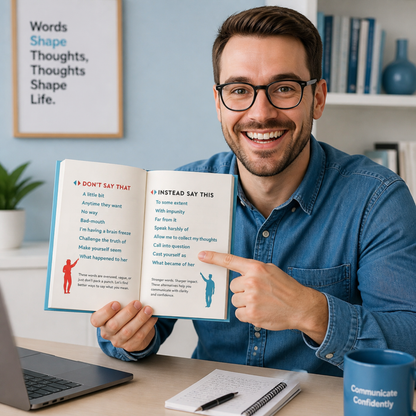 The Well-Spoken Thesaurus – Vocabulary Builder to Improve Writing, Speaking & Communication Skills