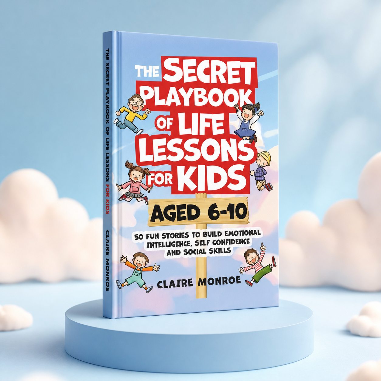 Lacozo The Secret Playbook of Life Lessons for Kids Ages 6-10 | 50 Fun Social & Emotional Learning Stories